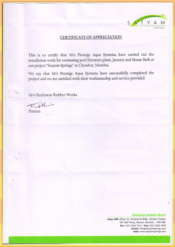 Certificate 5